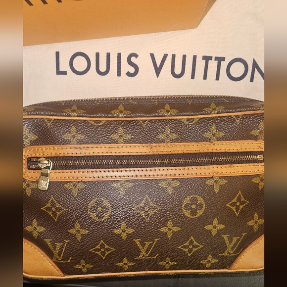 🚨Deal OF THE DAY🚨Louis Vuitton LV Clutch Marly Dragonne GM Brown Monogram - Picture 6 of 12